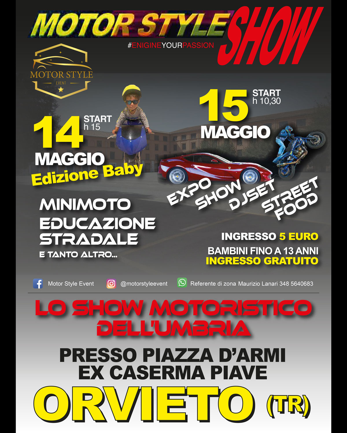 Motor Style Show @ Orvieto